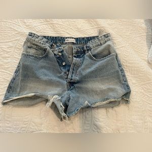 Zara cut off Jean shorts